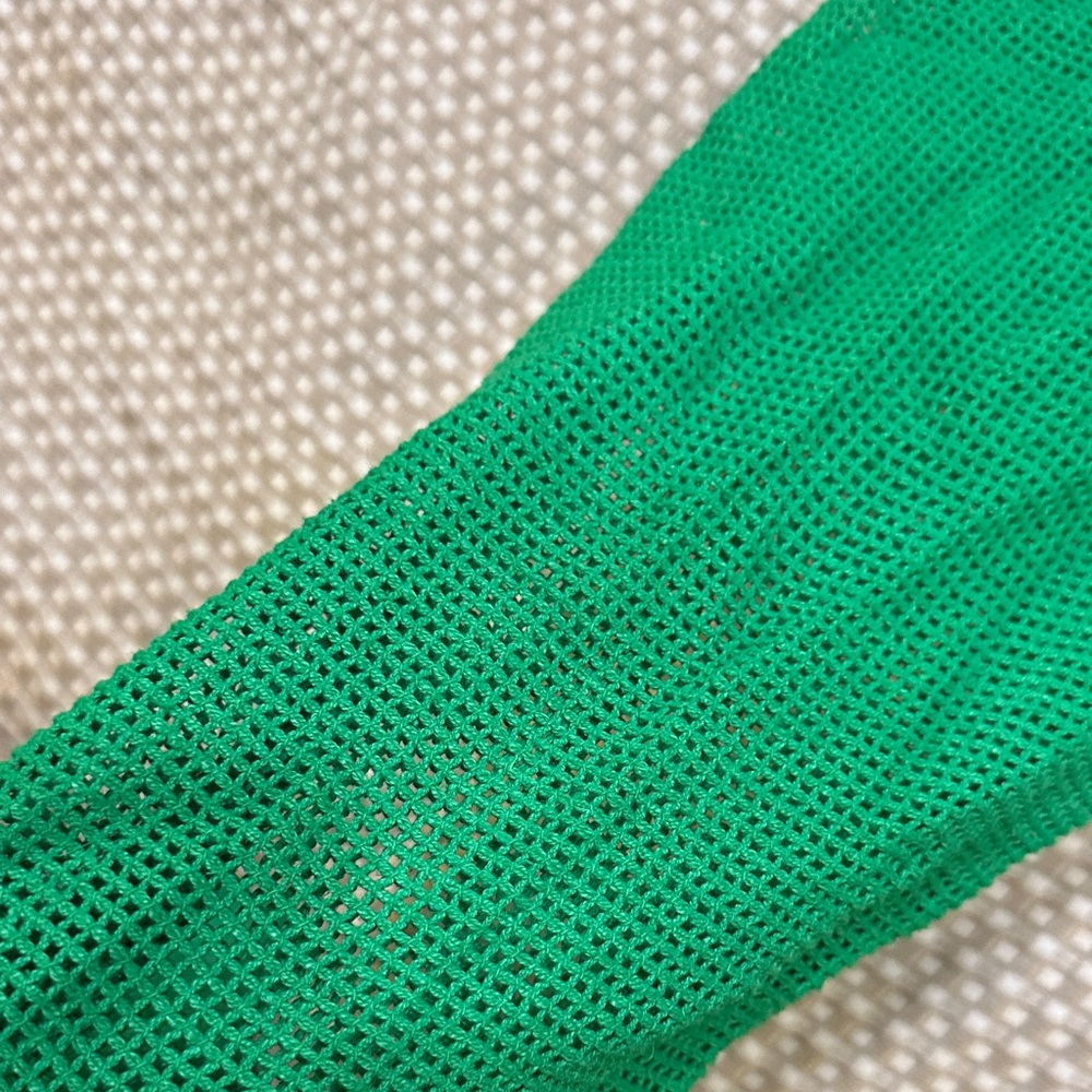 Boohoo Mens Green Knit Joggers - Picture 4 of 4